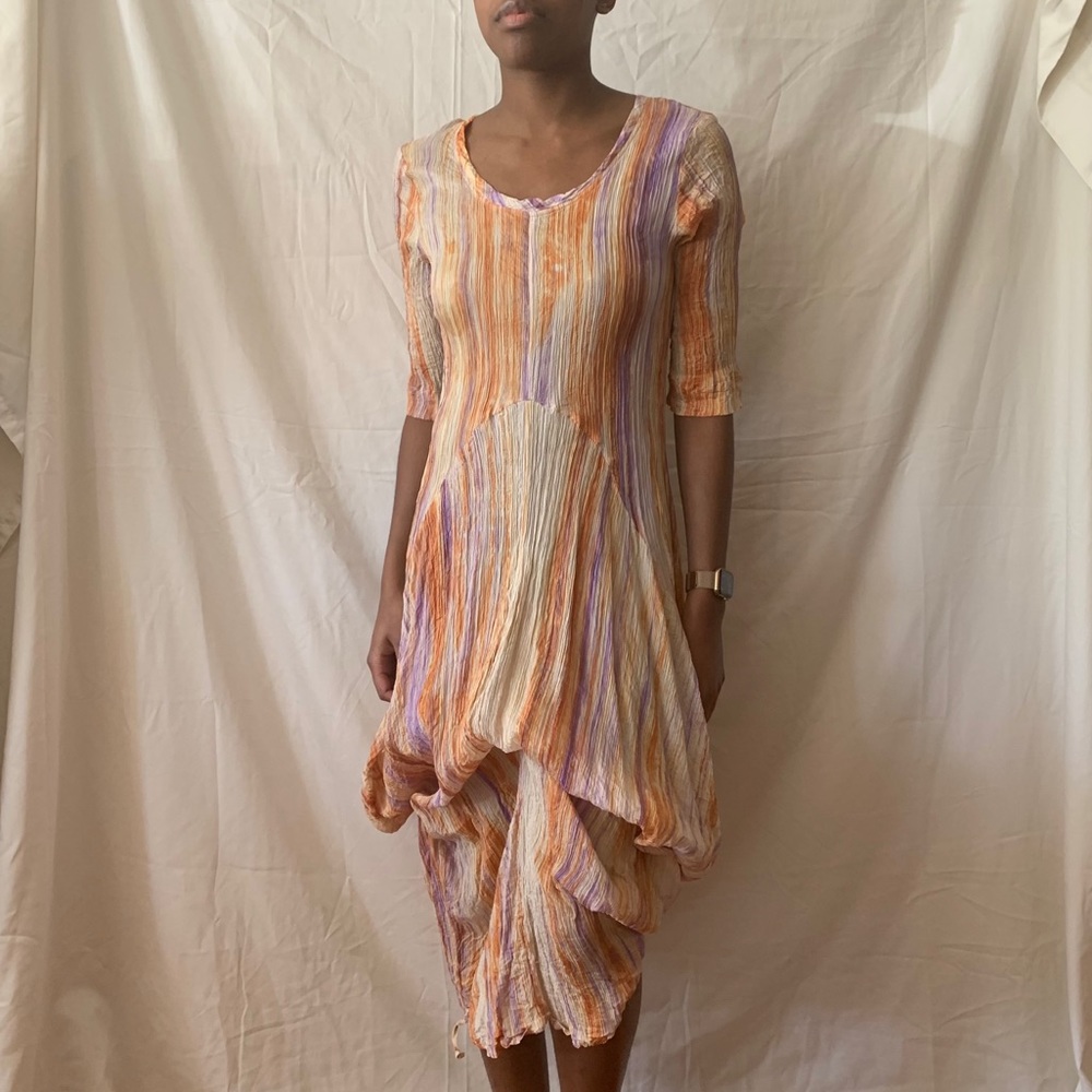 Silk Bianco Levrin Dress